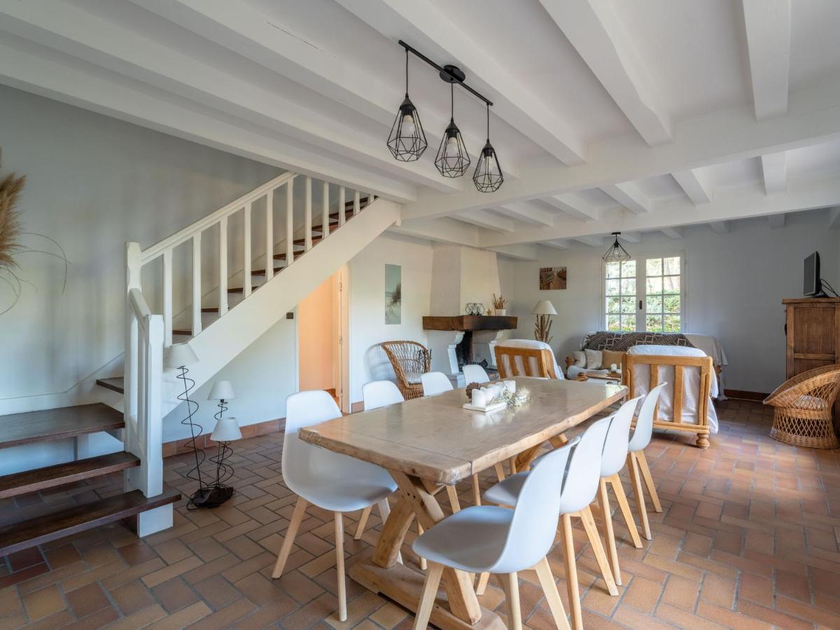 Grande Maison Landaise Avec Piscine Privee, Proche Plage, Pour 8 Personnes A Biscarrosse - Fr-1-319-398 Екстериор снимка